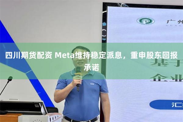 四川期货配资 Meta维持稳定派息，重申股东回报承诺