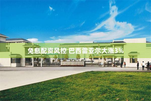 免息配资风控 巴西雷亚尔大涨3%